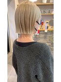 髪質改善/大人ガーリー/似合わせカット/ショートボブ前髪/仙台