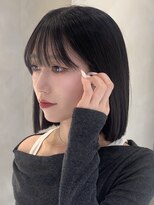 ロンドリメゾン 原宿(Lond re Maison.)&nbsp;オリーブグレー/ボブ/顔周り/小顔/髪質改善/縮毛矯正原宿3