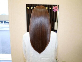 ヘアー リタ ベーシック(hair)の写真/【憧れのサラツヤ髪】お手入れ、仕上げ、スタイリングが簡単になる憧れのストレートヘアーに!