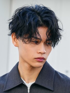 フィフス 札幌大通(fifth) 札幌メンズパーマルーズパーマシャドウパーマセンターパート緩め