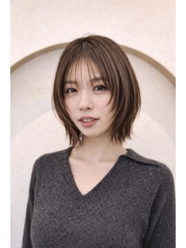 アンジェリカラボ 梅田店(ANGELICA LABO) レイヤーボブ/動きのある軽いボブスタイル
