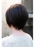 ♪黒髪似合わせカットデジタルパーマ小顔ココアベージュ薄め前髪
