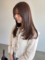フープヘアー(HOOP.HAIR) レイヤーカット/やわらかベージュ