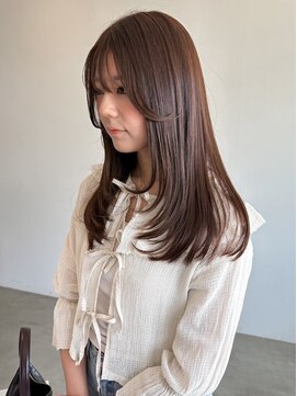 フープヘアー(HOOP.HAIR) レイヤーカット/やわらかベージュ