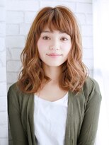 ナル 白山神社参道通り店(nalu)&nbsp;Aラインのミディアムスタイル