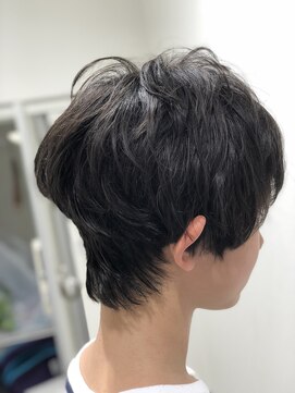 ケンジ 南林間(KENJE) ☆クセを活かした上品なショートボブ☆