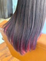 クロリ(Coloris) インナーカラー×ピンク