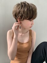 ミィ 表参道(mee.)&nbsp;【mee.】ブチ　ベリーショートパーマ