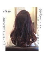 アトリエ ミム 二子玉川店(atelier mim) 髪質改善カラー×艶髪×クラシカルロング♪<二子玉川店>