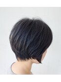 地毛風縮毛矯正×ショートボブ