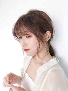 エレノア トーキョー 恵比寿(ELEANOAH TOKYO) アレンジカット【ピンクベージュ、モテ髪、ボブルフ恵比寿渋谷】