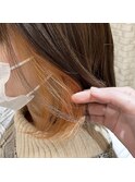 インナーカラー×オレンジ