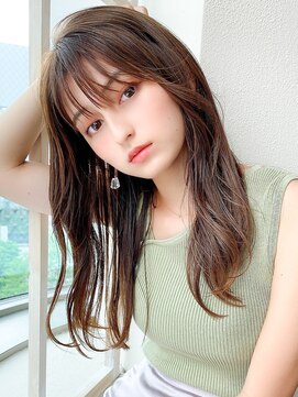 ラルユー 金山(LallYou) くびれミディ/前髪カタログ/くすみカラー/透け感/インナーカラー