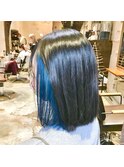 極細ハイライト くすみカラー ダブルカラー ベージュ