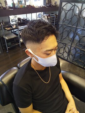 ヒロザバーバー(HIRO THE BARBER) フェード　宇部市/理容室/理容院/メンズカット