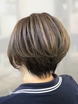 ソア フォー ヘアー(Soi for hair)&nbsp;大人上品ハイライト×小顔ハンサムショート