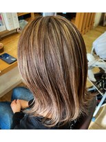 ヘアーコレット(hair Colet)&nbsp;ベージュバレイヤージュ