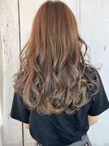 アレンヘアー 富士宮店(ALLEN hair) グラマラスロングカールハイライトゴールド