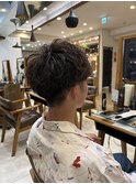 マッシュパーマ