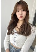 韓国 くびれ ヨシンモリ 艶髪ブラウンカラー