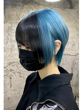 ココ 本八幡(KOKO) □大人ガーリーダークアッシュ似合わせカットミディアムレイヤー