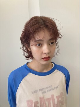 ペレ 栄店(PELE) チェリーブラウン　ふんわりカール