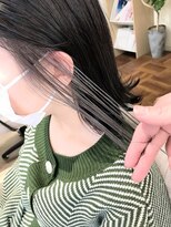 ランプ ヘアー(lamp hair) 【lamp斉藤】イヤリングカラー×シルバー