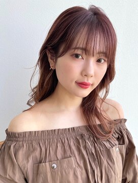 ディーエックス ウエスト(Dxxxx WEST) ミディアムヘア 韓国/顔周り/レイヤーカット/イルミナカラー