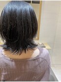 大人女性ボブ