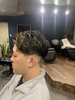 フラット(flat)&nbsp;フェードカット