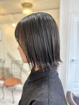 ソイクフ 四条大宮店(SOY-KUFU) 大人可愛い◎20代30代40代似合わせカットイメチェン外はねボブ