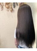 サラサラ艶々ストレートスタイル