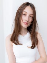 ハバナ 新宿(HAVANA)&nbsp;20代30代大人かわいい斜めレイヤーカットシルキーベージュ