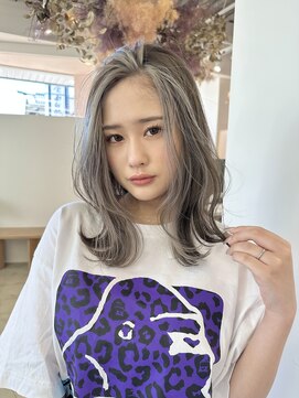 ヴィンスジオ 岐阜駅南(vince gio) フェイスフレーミング/ブリーチ2回/デザインカラー