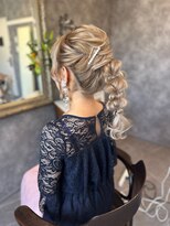 シェル(Shell)&nbsp;編み下ろし/ポニーテール