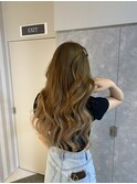 #名古屋#栄#プルエクステ#ロングヘア#ハーフツイン#アレンジ