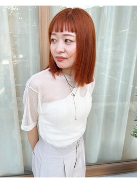 アメリ(Amelie) 切りっぱなしボブ