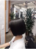 ミニボブ前髪なし