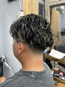 クロムス(clomus) ハイライトパーマ