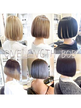 ヘアー アトリエ エゴン(hair atelier EGON) 360度おしゃれ！ワンレンボブ☆