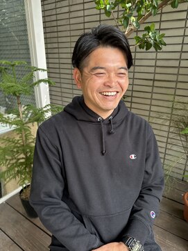 ダブル(W) 【hair salon W】メンズセンター分けスタイル