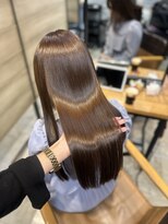 ユアーズヘア 東新宿店(youres hair)&nbsp;艶カラー×透明感カラーでワンランク上のヘア♪