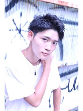ビカムメンズヘアー 栄店(become men's hair) アップバングリバース/名古屋/栄