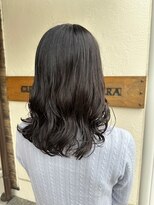 カットスペース アンリササラ コテ巻き風デジタルパーマ