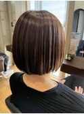 【ピンクブラウンカラー】春色ヘアカラー