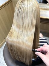ヘアモード カクテル ブリーチ×髪質改善ストレート