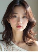 韓国くびれヘア_調布ワイドバング外ハネボブ美髪のススメ