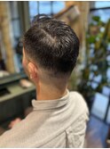 ビジネスフェード/バーバースタイル/刈り上げショート/爽やか
