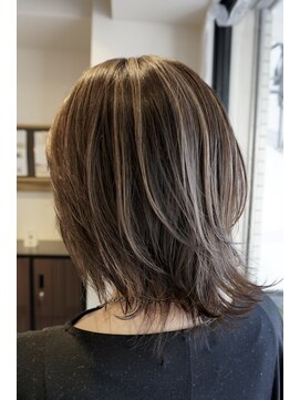 リットバイディア 茅ヶ崎(Lit by diar) 茅ヶ崎/ハイライト/髪質改善/白髪ぼかし/ショート/ボブ/レイヤー
