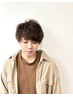 メンズカット＋カラー　￥7900